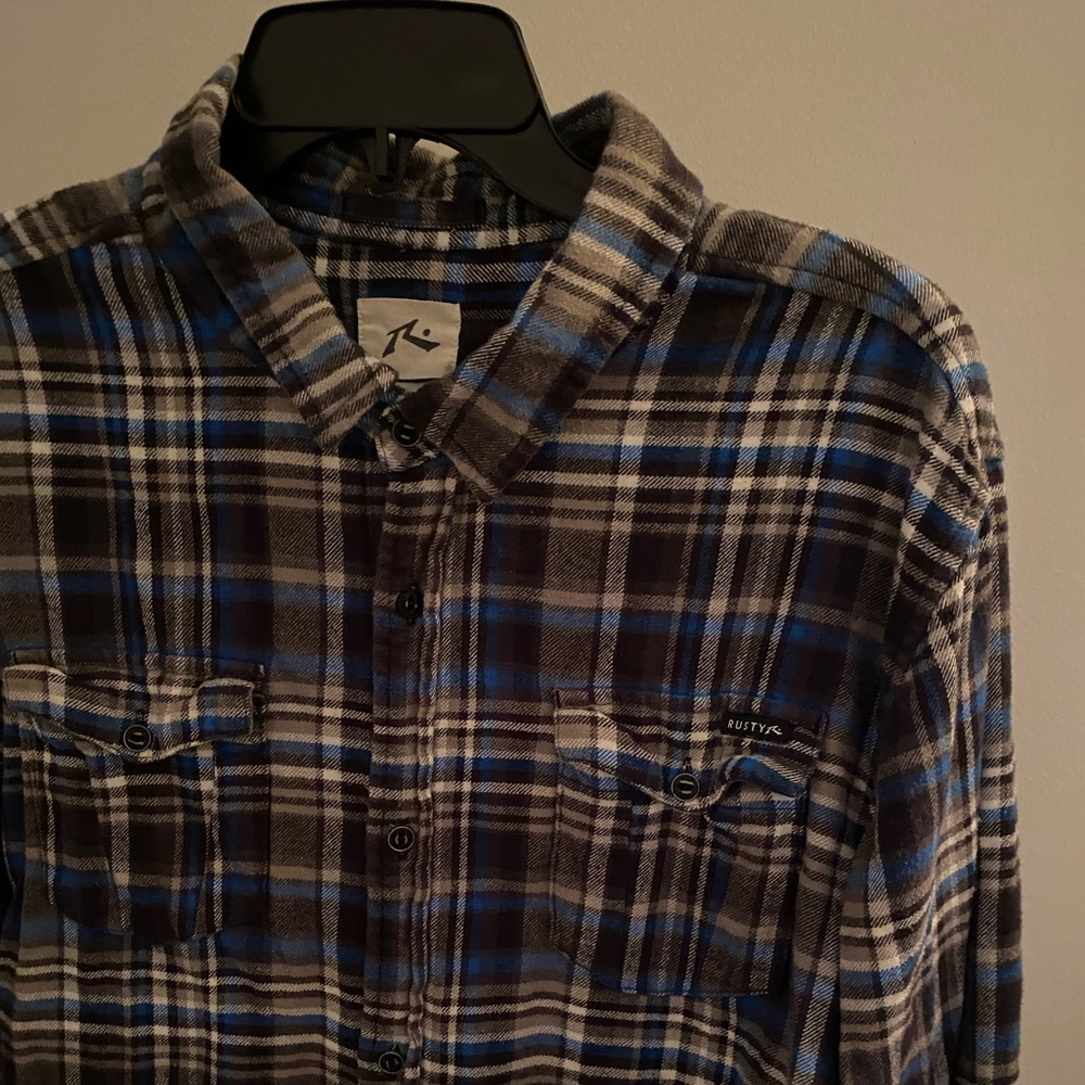 rusty flannel